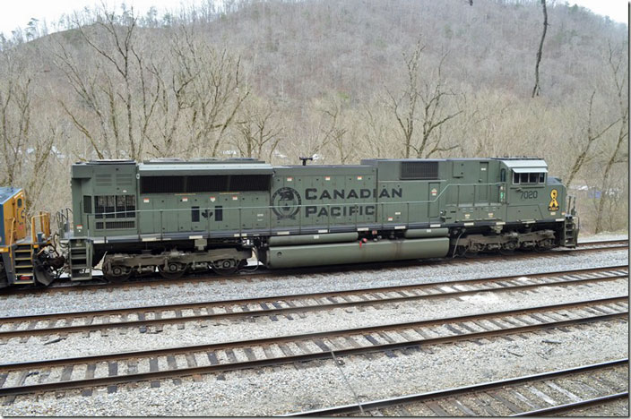 CP has several that commemorates various branches of service. This one is for the Canadian Army. CP 7020. Shelby KY.