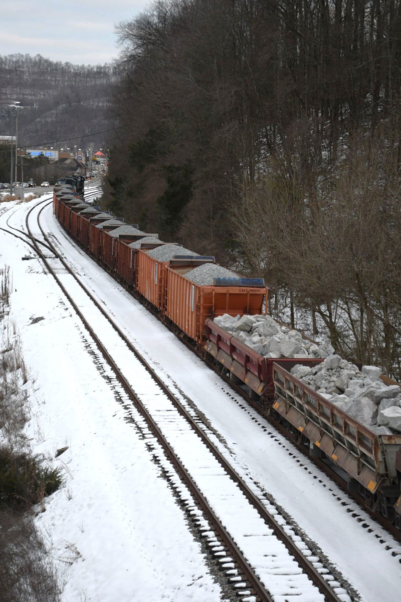Looking east toward the east end of Pauley.
