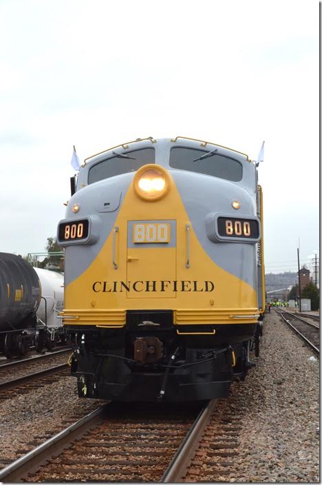 Clinchfield 800. View 2.