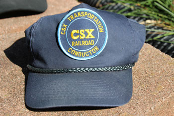 CSX Conductor hat