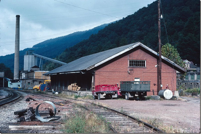 The depot was being used as a store room on 10-08-1978. Lynch.