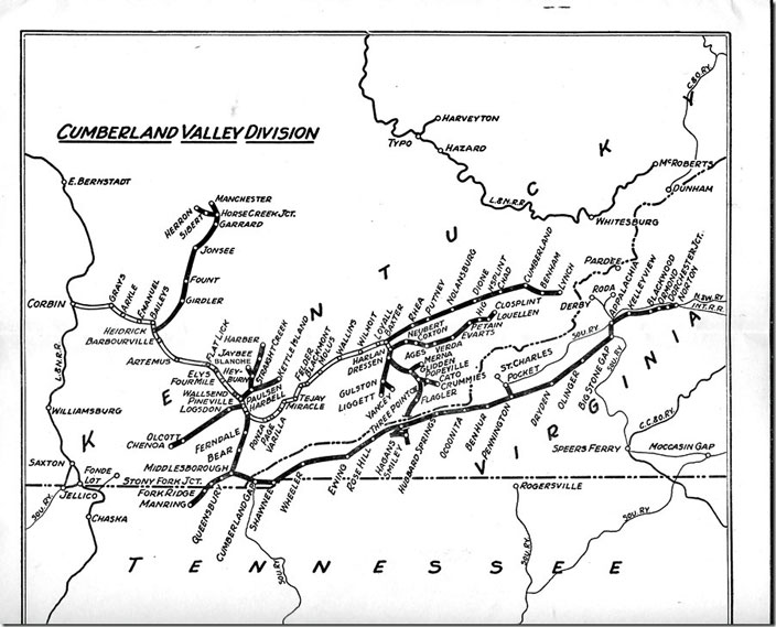 L&N CV Div map 1950.