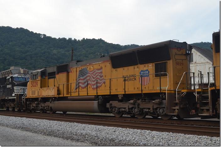 UP 5029 is also an SD70M, but with a different radiator. Williamson WV.