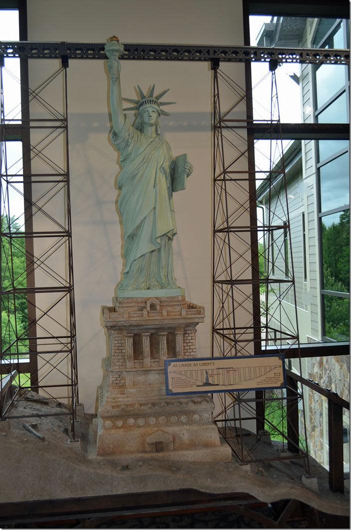 As tall as the Statue of Liberty! Kinzua Bridge State Park PA.