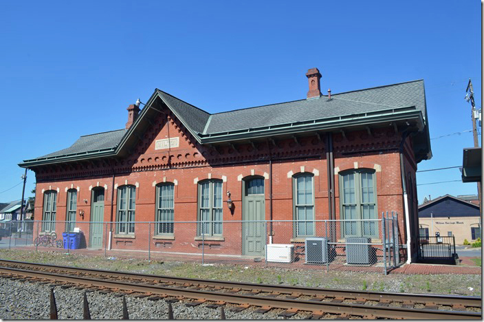 Milton PA PRR depot. View 2.