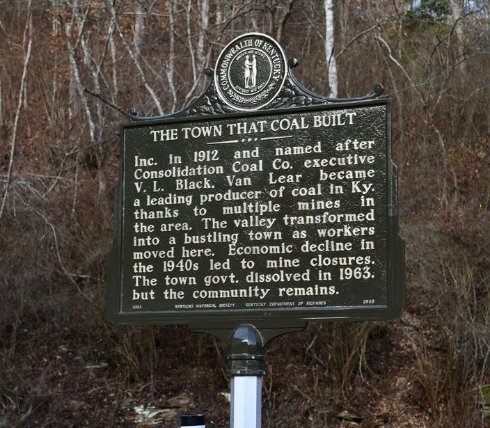Van Lear Black was a Consol director and a banker who aided in financing new coal operations in Kentucky.