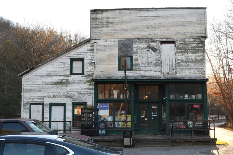 Webb's Store was formerly Consolidation Coal store no. 2. It is currently open and a treasure trove of history.