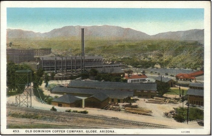 Old Dominion Copper smelter. Scene 2. Globe AZ.