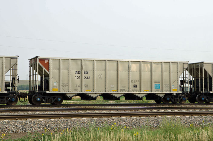 ADEX 121233 on UP at North Platte NE. 08.15.2012.