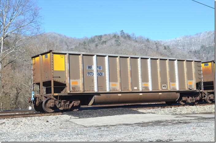 Wells Fargo Rail evidently acquired some of the other leasing companies. They recently acquired First Union Rail. WFRX gon 973601. Shelby KY.