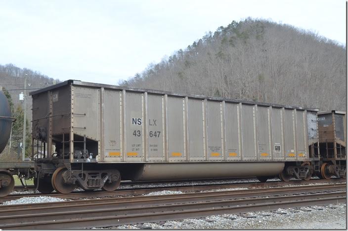 No, this car is not “NSLX.” NS gon 43647 is identical to the rest of these TILX cast-offs, but was built 02-2008. Naugatuck WV.
