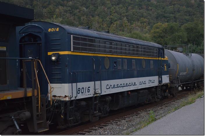 C&O 8016. Another view. Pikeville.