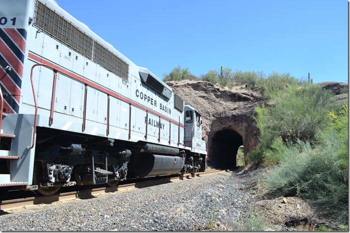 CBRY 301. Tunnel 2. near Ray Jct AZ.