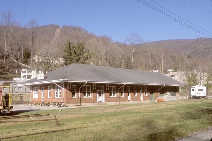 Former L&N depot at Lynch, Ky. March 21, 2008.