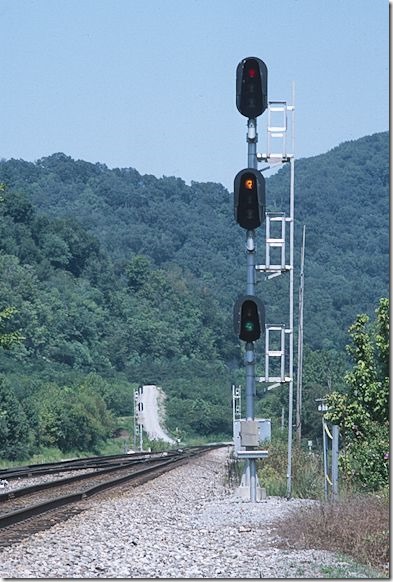 Westbound C882-25 (Shelby to Martin) has a medium approach slow signal on No. 1 at Beaver Jct. He will pull through the crossover #1 to #2 and stop at EM Cabin. 