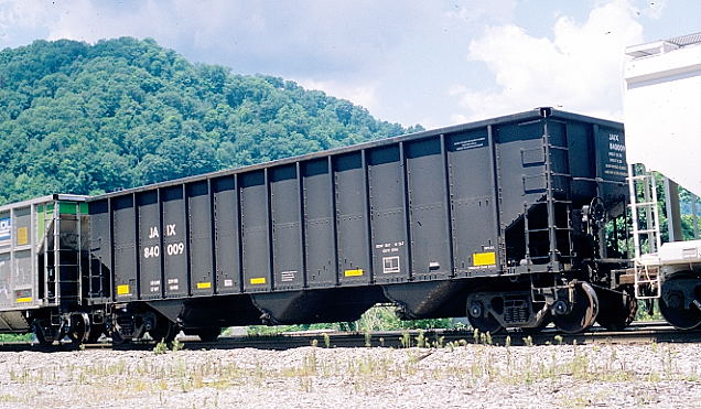 JAIX (JAIX Leasing Corp.) 84009 has 229,100 and 3744. It was built by Johnstown American which is not part of Freight Car America.
