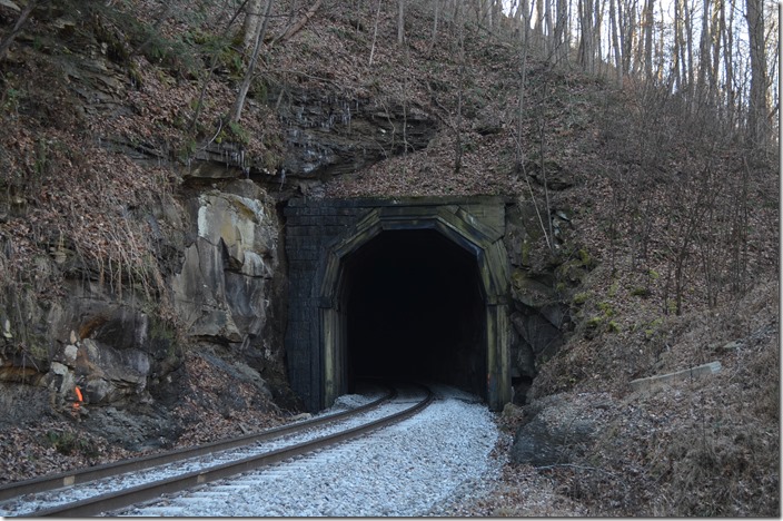 West portal. CSX Blue Tom Tunnel.