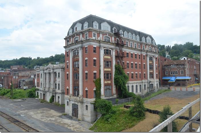 The old B&O motel, offices, and depot in Grafton WV. 