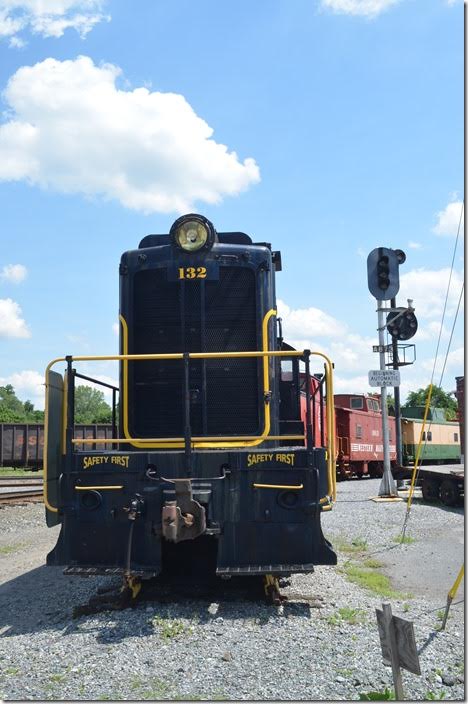The Hagerstown Roundhouse Museum is in the area of the WM engine terminal. WM VO-1000. Hagerstown MD.