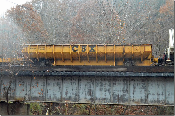 CSX MW GSCR 201201 looks like something used in a coal mine or steel mill. Haysi VA.