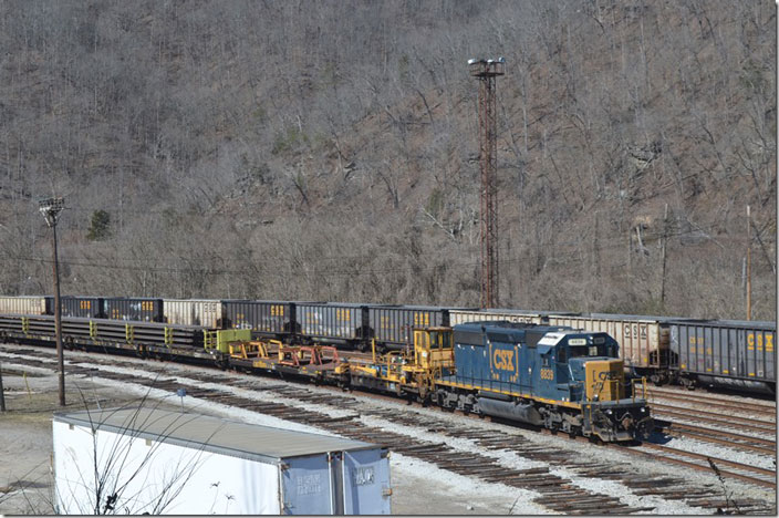 CSX 8839. View 2. Shelby KY.