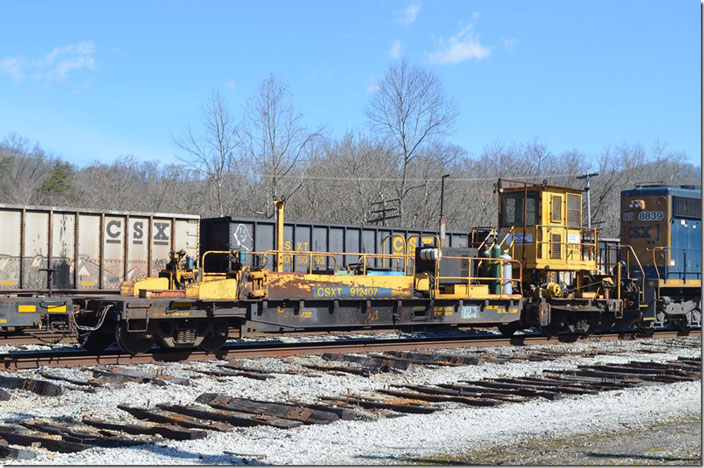 CSX MW 912407. View 2. Shelby KY.
