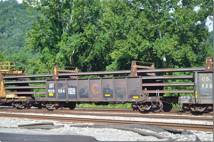 CSX MW gon 920054 is also ex-C&O. Shelby KY.