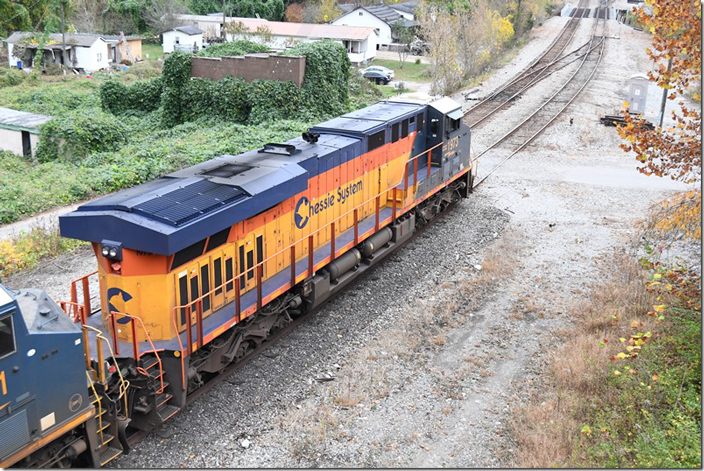 CSX Chessie 1973. Shelby KY.