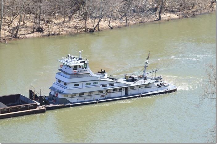 Twin screw towboat Dr. Edwin Welch is operated by Amherst Madison Inc. of Charleston.
