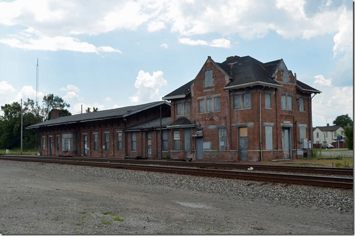 CSX depot. View 2. Hamilton OH.