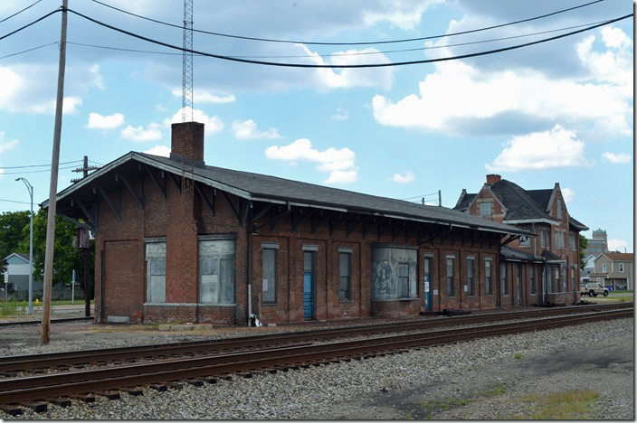 CSX depot. View 4. Hamilton OH.