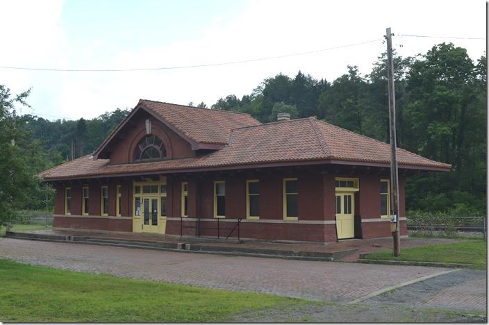 Former B&O depot at Tunnelton WV. CSX depot. Tunnelton WV. 