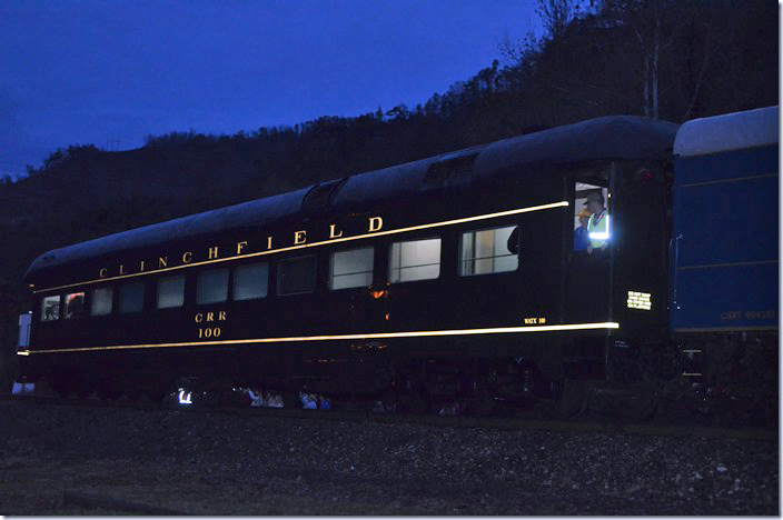 Watauga Valley’s restored CRR Business Car 100 was the sentimental favorite this year, replacing CSX’s West Virginia.
