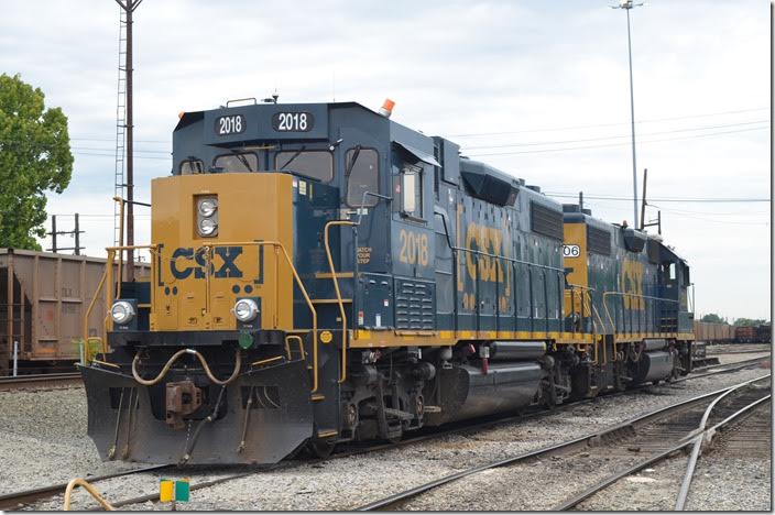 CSX “GP38-3” 2018 with 2506. Huntington.