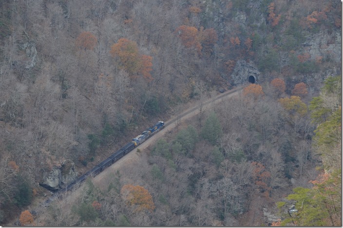 Of course all coal trains need a pusher from Shelby to Dante, Va. 