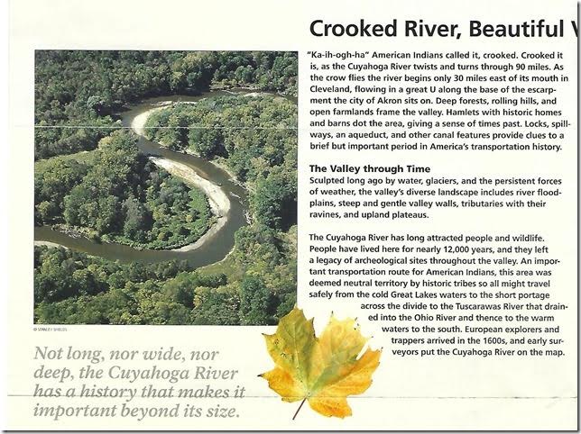 CVNP Crooked River brochure. Page 2.