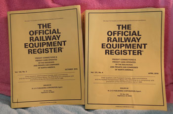 Official Railway Equipment Registers, 2016, v131 n4 & v132 n2