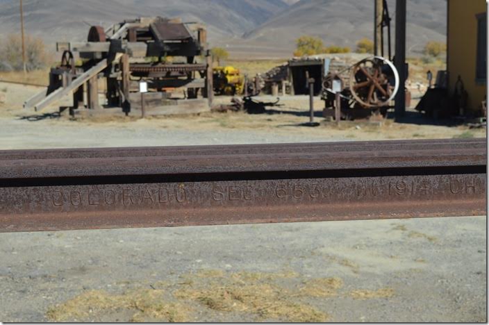 Colorado Fuel & Iron rail. CF&I rail.