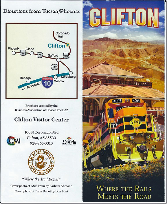 Clifton brochure page 1.