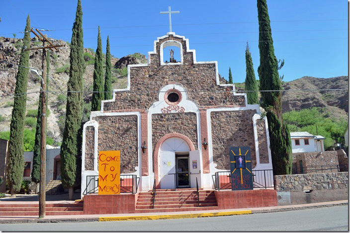 Sacred Heart Catholic Church. Clifton AZ.