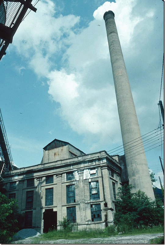 Lynch sprung up in a wilderness. Naturally there were none or insufficient power facilities. United States Steel took care of that, and built this power plant to supply the mines, tipple, and town. Lynch. 07-17-1994.