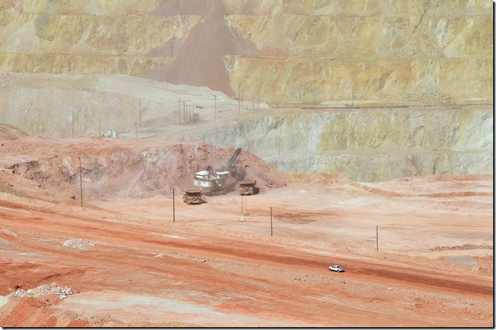 F-M copper mine. View 6. Morenci AZ.
