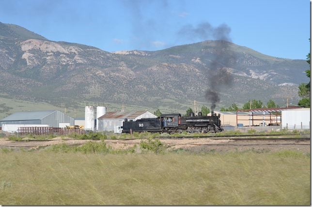 Watching, listening and smelling a real live steam locomotive in a location where it is commonplace. No railfans present except me. It just doesn’t get any better than this.