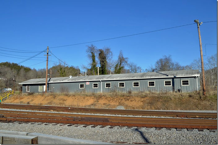 The former NS Carbo VA yard office. Carbo VA hosted crews from Bluefield and Williamson as well as several mine runs.