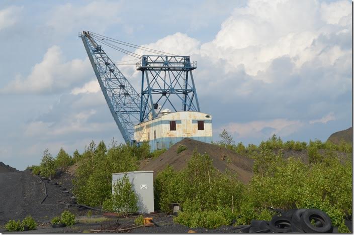This abandoned dragline is near the former Hazleton Shaft mine. Various companies have been digging around here for over 100 years! Hazleton PA.