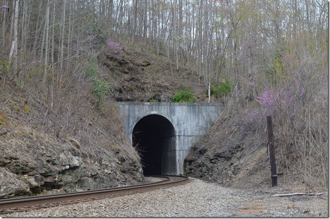 West portal of NS Carlos Tunnel.