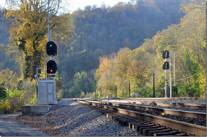 NS clear signal at Cedar WV. The light is about gone, so I reluctantly leave this promising opportunity.