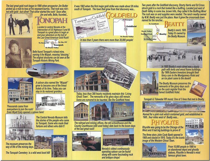 The Last Great American Gold Rush brochure. Page 2.
