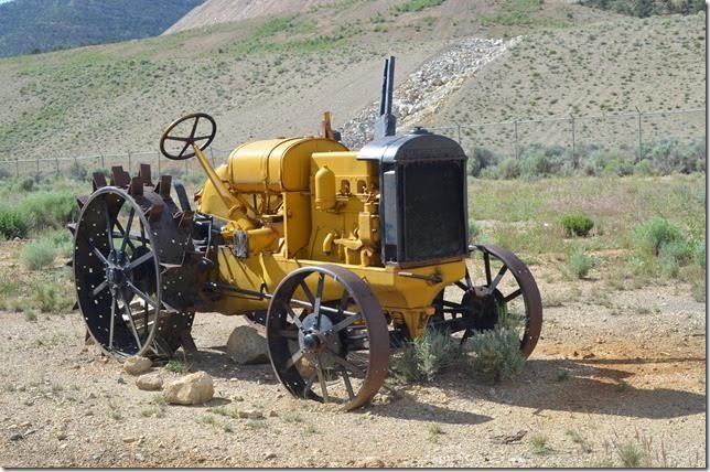 Old McCormick-Deering tractor. View 2.