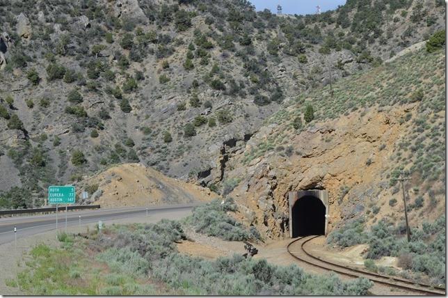 We bought tickets for the 1:00 PM steam run to Keystone. But first I wanted to scout out the line. This tunnel is just west of town on the north side of US 50. It is easily the most photographed location out on the line.
